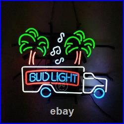 17x14Bud Light Lorry Neon Sign Light Store Open Beer Bar Pub Wall Hanging Gift