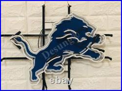20 Detroit Lions Light Lamp Neon Sign With HD Vivid Printing Technology