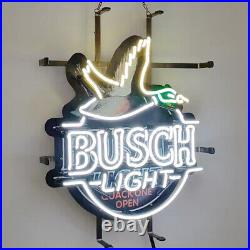 Busch Light Beer Neon Sign For Home Bar Pub Club Restaurant Home Decor 19x15