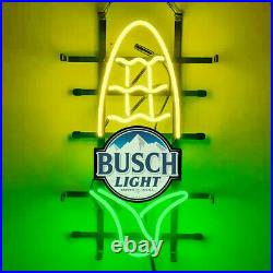 Buschs Light Neon Sign 19x12 With HD Printed Bar Wall Decor Artwork Gift