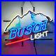 Buschs Light Neon Sign Beer Bar Pub Wall Decor HD Printing Artwork Gift 20x16