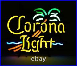 Corona Light Neon Sign Light Bar Pub Man Cave Wall Deocr Artwork Hanging 20x16