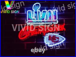 Kansas City Chiefs 57 Champions 20 Neon Light Sign Lamp HD Vivid Printing