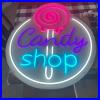 Lollipop Candy Shop Neon Sign Shop Hanging Wall Decor Led Light Neon Lights