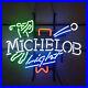MICHELOB LIGHT Golf Neon Sign Light Club Beer Bar Pub Wall Decor Artwork 20x16