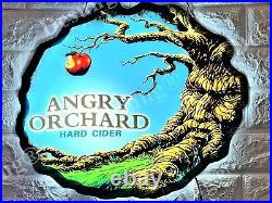 New Hard Cider Angry Orchard 3D LED Neon Light Sign 17 Beer Bar Wall Decor