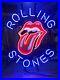New Rolling Stones Music Beer Bar Lamp 20x16 Neon Light Sign HD Vivid Printing