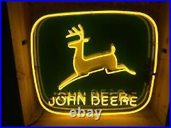 Quality Farm Equipment Garage Neon Sign Bar Lamp Beer Light Party Show 20x16