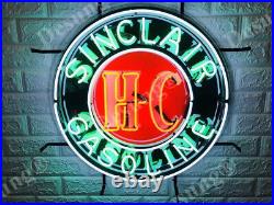 Sinclair Gasoline Neon Light Sign 24x24 With HD Printing Wall Decor Artwork