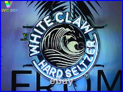 White Claw Hard Seltzer Neon Light Sign Lamp With HD Vivid Printing 17x17