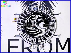 White Claw Hard Seltzer Neon Light Sign Lamp With HD Vivid Printing 17x17