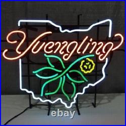 Yuengling Ohio Buckeye Neon Sign Light 20x16 Lamp Visual Beer Decor Artwork